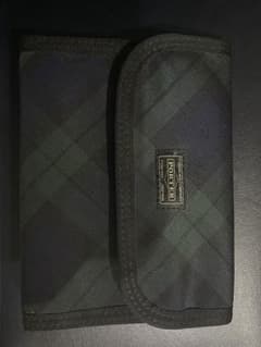 値下げしました！PORTER ポーター 手帳 ブラックウォッチ柄のサムネイル