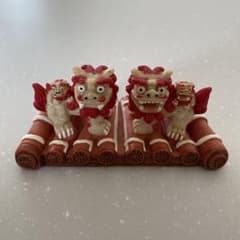 親子シーサー2個セットのサムネイル