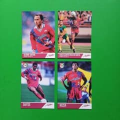 J.LEAGUE 95 鹿島アントラーズ トレーディングカード 4枚セット - メルカリ