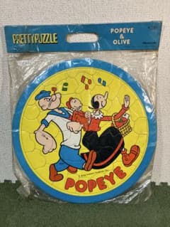 ポパイパズル POPEYE 塗り絵 任天堂 昭和レトロ - メルカリ