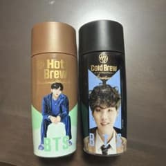 BTS Ho Brewコーヒーボトル 2本セット SUGA トレカ付きのサムネイル