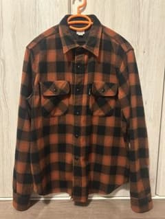 美品 COOTIE ネルシャツ L オレンジのサムネイル