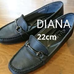 DIANA ダイアナ モカシン ビットローファー 黒 サイズ22cmのサムネイル