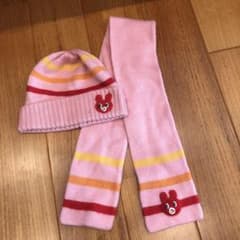 ミキハウス　マフラー、帽子セットのサムネイル