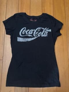 Coca-Cola レディース Tシャツ 黒 Lサイズのサムネイル