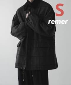 remer loose shadow check over jacketのサムネイル
