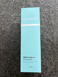 未開封⭐︎MASHIRO／マシロトリプルプラスフェイストリートメント