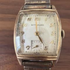 1940年代頃】ロンジン ウィットナー 10K金張 手巻き腕時計 - メルカリ