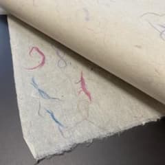 かな書道用半切　10枚　高級手漉き和紙のサムネイル