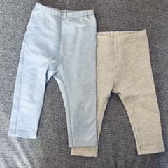 ゆき様専用　UNIQLO ユニクロ　ベビーレギンス　80サイズ　2枚セットのサムネイル
