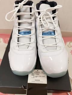 NIKE jordan 11 columbia 24cm 中古美品 正規品のサムネイル