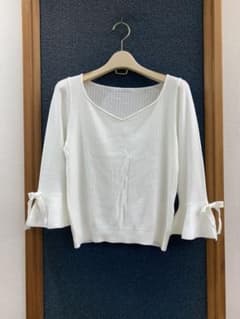 専用ニット　リボン　リブ　ウィルセレクションのサムネイル