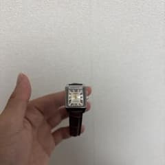 CASIO アナログクォーツ腕時計 シルバー/ブラウン　今日限定価格のサムネイル