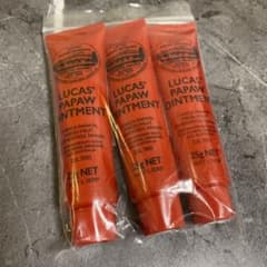 値下げ★新品★ルーカスポーポクリーム　3つ　パパウクリームのサムネイル