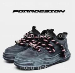 正規品 FGMM スニーカー opium y2k 韓国 厚底 - メルカリ