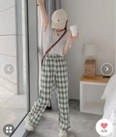 チェックイージーパンツのサムネイル