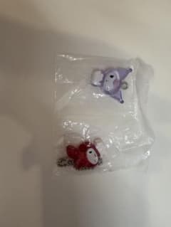 サンリオ　なかよしドロップチャーム マイメロディ＆クロミ キーホルダーのサムネイル