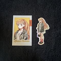 にじさんじ　GRAY×ACCENT チェキ　ステッカー　　雲母たまこのサムネイル