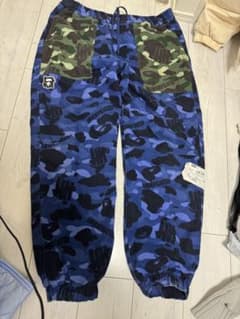 A BATHING APEコラボUNDEFEATED カモフラージュカーゴパンツのサムネイル