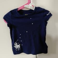 美品！ポロラルフローレンネイビーＴシャツサイズ2Tのサムネイル