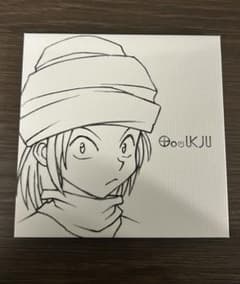 HUNTER × HUNTER 포크루 이치 반 쿠지 E 상 미니 캠퍼스 보드