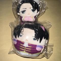 進撃の巨人　リヴァイ　缶バッジ　ふわコロりん　はぐキャラ　ミニアクスタ　セット 進撃の巨人 リヴァイ 缶バッジ ふわコロりん はぐキャラ ミニアクスタ