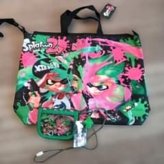 Price reduced! Splatoon 2 bag and wallet set, brand new and unused.