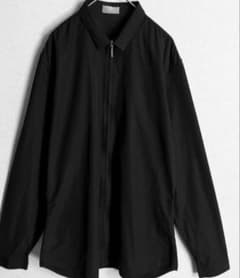 【入手困難】DIOR HOMME ディオールオム　コットンジップシャツ　ブラックのサムネイル