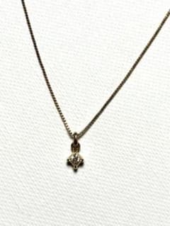 agete K18 ダイヤ　ネックレス　深津絵里着用　ベネチアンチェーン agete K18 ダイヤ ネックレス 深津絵里着用 ベネチアンチェーン agete