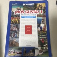 ¡NOS GUSTA! 1 スペイン語教材のサムネイル