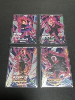 ドラゴンボールスーパーダイバーズ ベジータ ゴクウブラック他 4枚セットのサムネイル