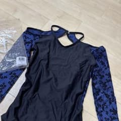 Wear Moi ウェアモア　黒レオタード　新品タグ付　長袖　七分　オフショルのサムネイル