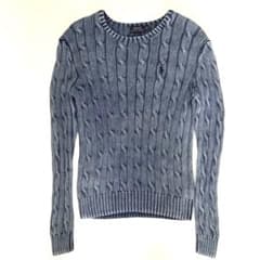POLO RALPH LAUREN ケーブルニット ブルー Mのサムネイル