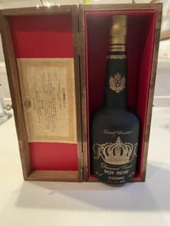 ROY RENE ダイヤモンドクラウン コニャック 古酒 木箱付 - メルカリ