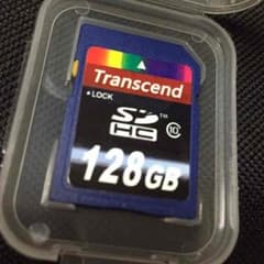 今だけ値下げ中！SDカード(SDHC)128GB Class10のサムネイル