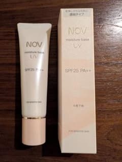NOV moisture base UV 30g SPF25・ 3個セット NOV（ノブ） モイスチュアベース UV （化粧下地） SPF25・PA++ 30g