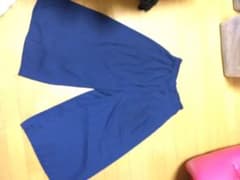 紺色ガウチョのサムネイル