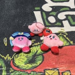 星のカービィ ぬいぐるみ マスコット 3点セットのサムネイル