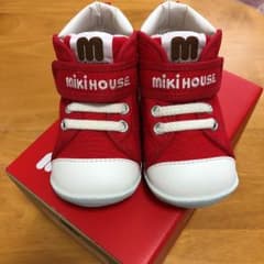 【新品・タグ付き】ミキハウス スニーカー ファーストシューズのサムネイル