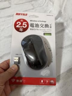 BUFFALO 無線マウス BSMRW100BK 新品のサムネイル