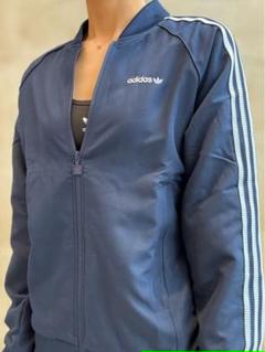 アディダス　ボタニカル　ジャージ adidas アディダス ボタニカル柄 花柄 ジャージ 刺繍ロゴ L