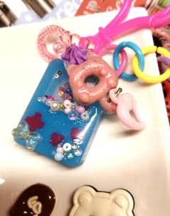 レジン ゲーム シェイカーキーホルダー じゃらじゃらのサムネイル