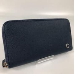 箱付・極美品 ブルガリマン 新型 ラウンドジップ 長財布 RFIDタグ
