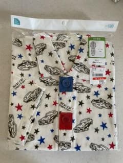 車柄パジャマ 120cmのサムネイル