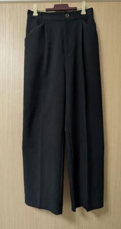 ViS ブラック ワイドパンツ Mサイズのサムネイル