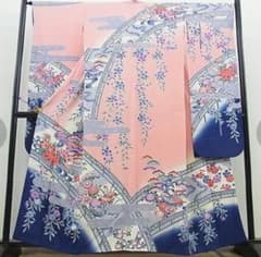 振袖 秀品 サーモンピンクのサムネイル