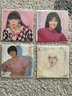 昭和歌謡 レコード 4枚セット まとめ売りのサムネイル