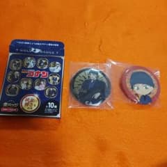 名探偵コナン 赤井秀一 金バッジ 缶バッジ 2点セットのサムネイル