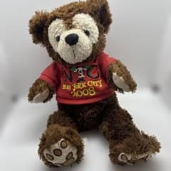 ダッフィー NYC 2008年ホリデー限定 ぬいぐるみ Disney