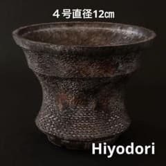 平鉢〜Hiyodori〜　８号直径24㎝　作家鉢　3Dプリンター鉢　アガベ 波浪〜Hiyodori〜 4号直径12㎝ 3dプリンター鉢 作家鉢 アガベ - メルカリ